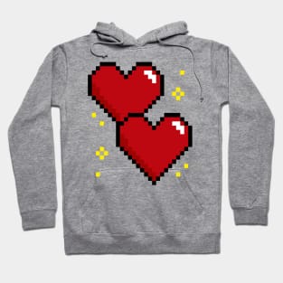 Pixel Hearts Hoodie